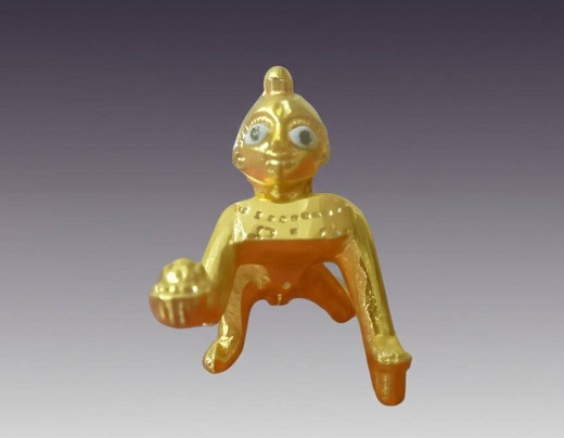 Laddu Gopal Murti (Brass)